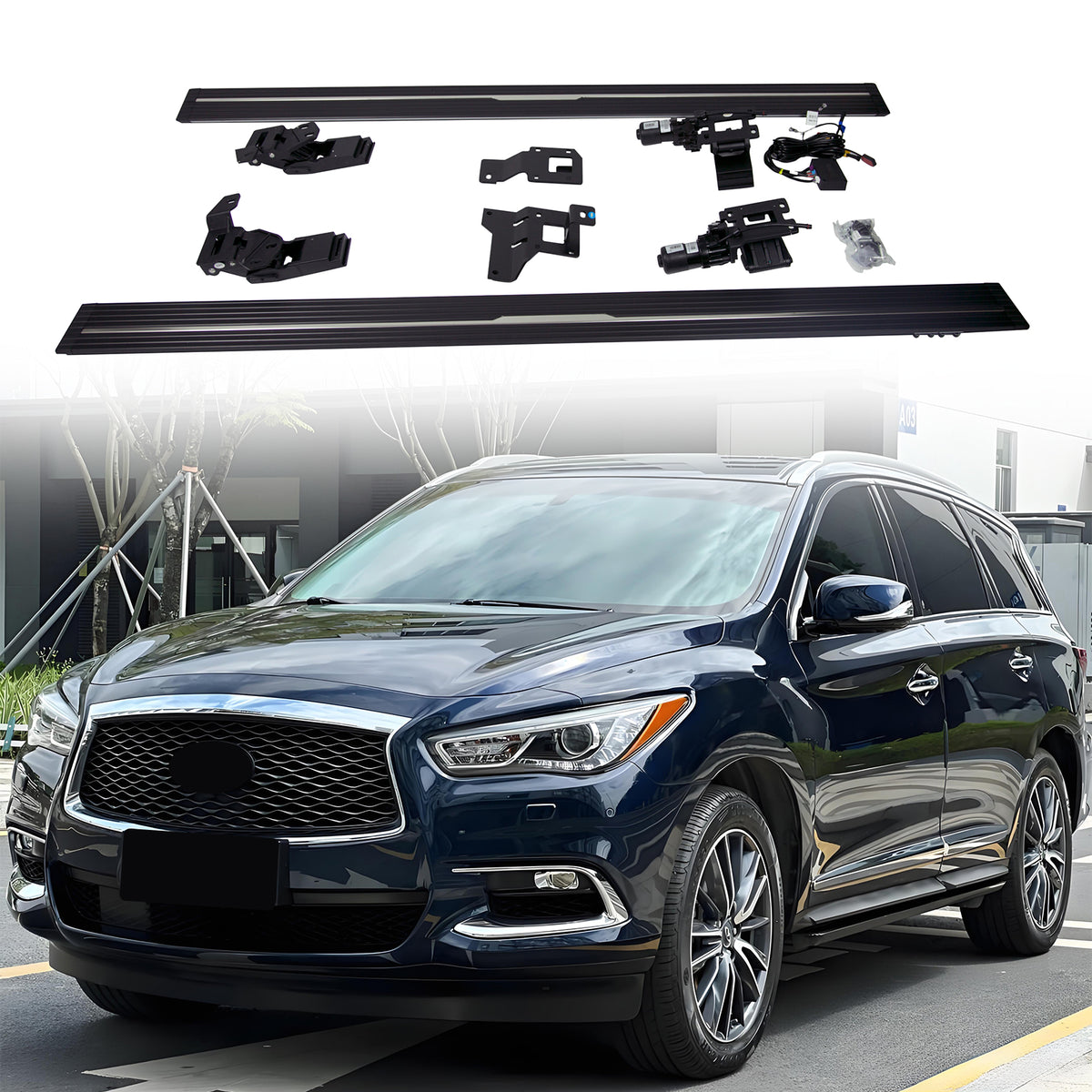 Deployable Electric Running Board Side Steps fit for INFINITI QX60 2014-2019
