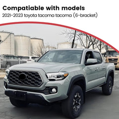 Deployable Electric Running Board Side Steps fit for TOYOTA TACOMA (6 Supports) 2021-2023