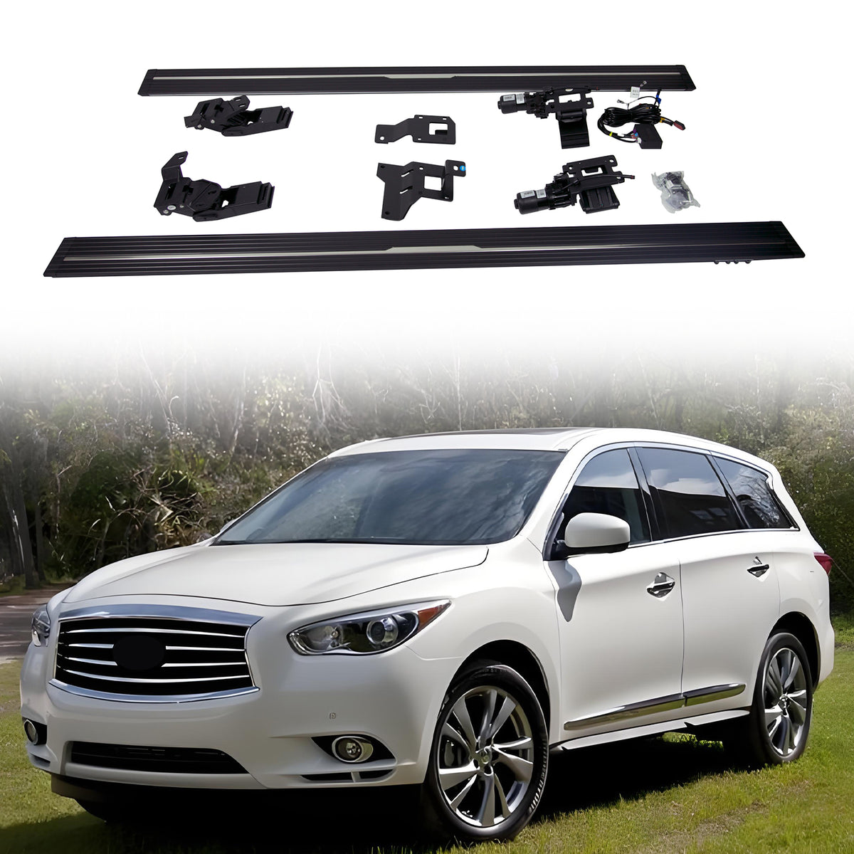 Deployable Electric Running Board Side Steps fit for INFINITI JX35 2011-2013