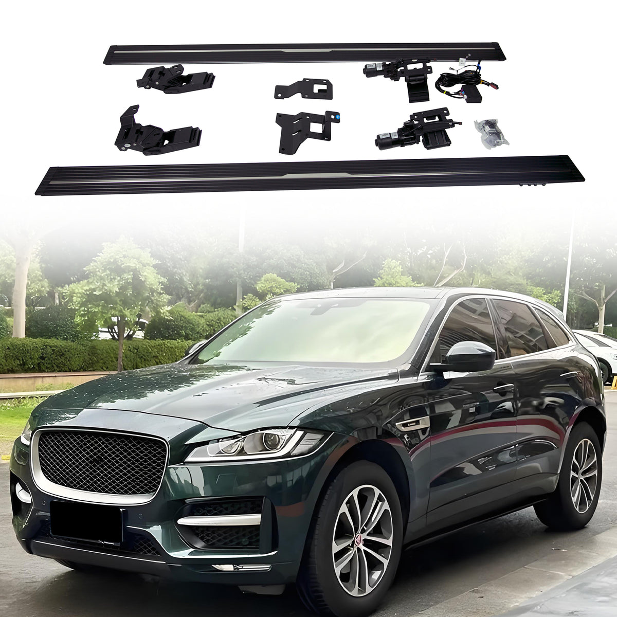Deployable Electric Running Board Side Steps fit for JAGUAR F-PACE AKM 2016 2017
