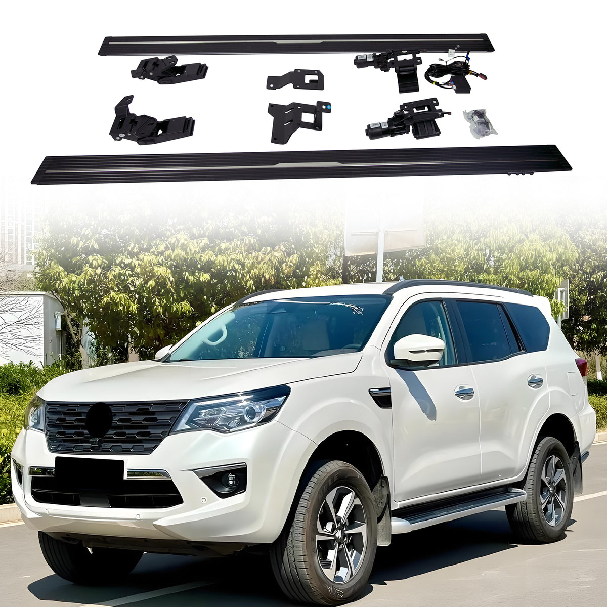 Deployable Electric Running Board Side Steps fit for NISSAN Paladin (6 Suppports) 2023-2025