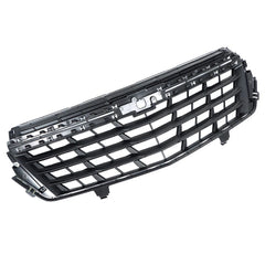 Grille fit 2022 2023 Chevy Equinox Front Bumper Upper Grill Black W/Chrome Trim