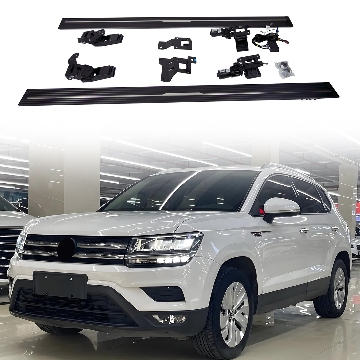 Deployable Electric Running Board Side Steps fit for VW THARU 2019-2025
