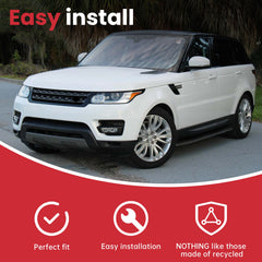 For 2014-2017 Range Rover Sport LR054767 Front Hood Center Black Mesh Grille