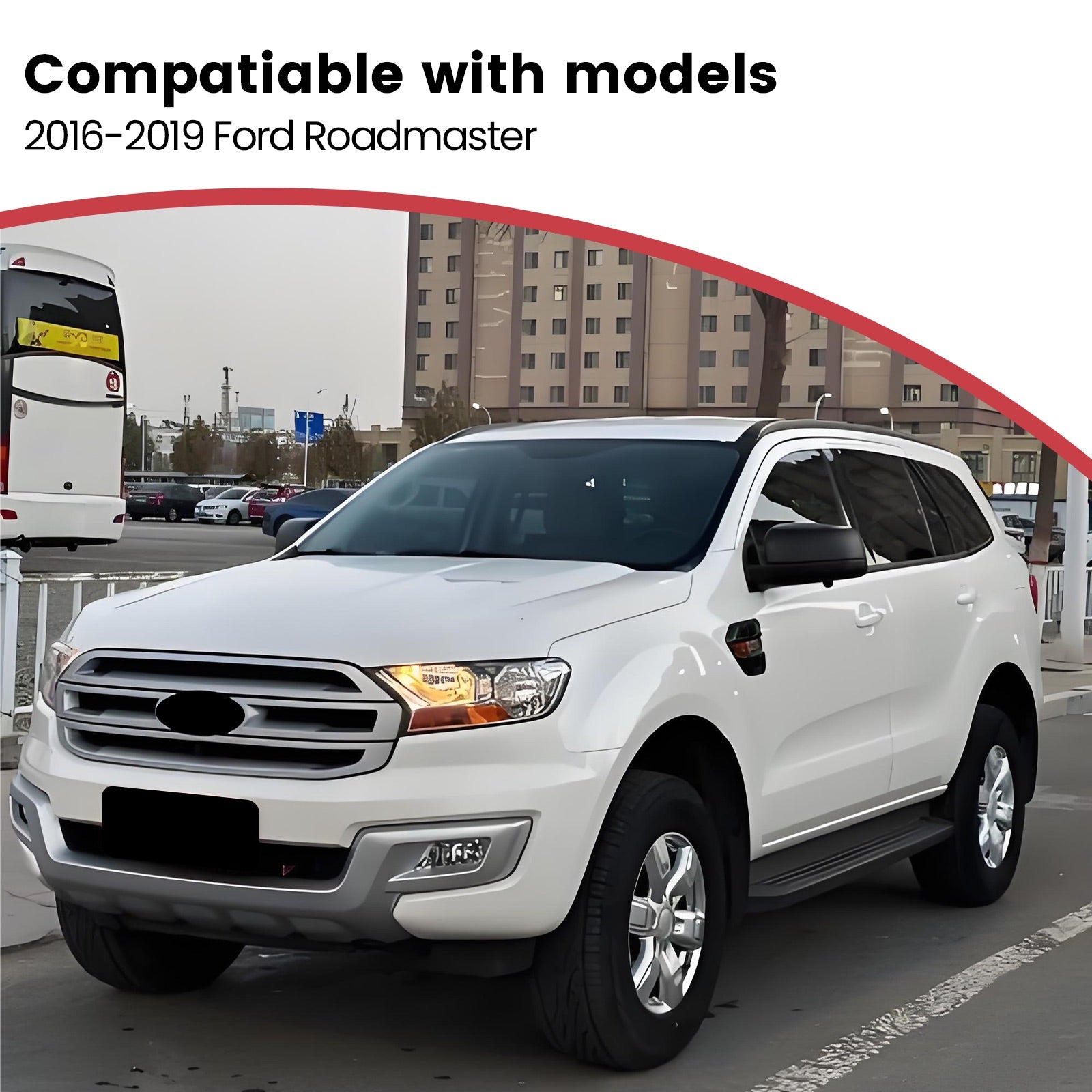Deployable Electric Running Board Side Steps fit for FORD EVEREST 2016-2019