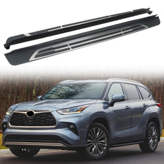 Running Boards Side Steps Nerf Bar Set For 2020 2021 2022 2023 Toyota Highlander
