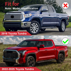 Matte Black For Toyota Tundra 2022/2023/2024/2025 Front Upper Grille Mesh 53114-0C470