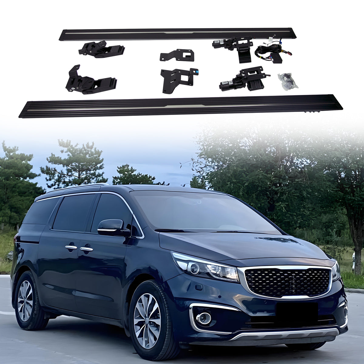Deployable Electric Running Board Side Steps fit for KIA CARNIVAL (Import) 2015-2020