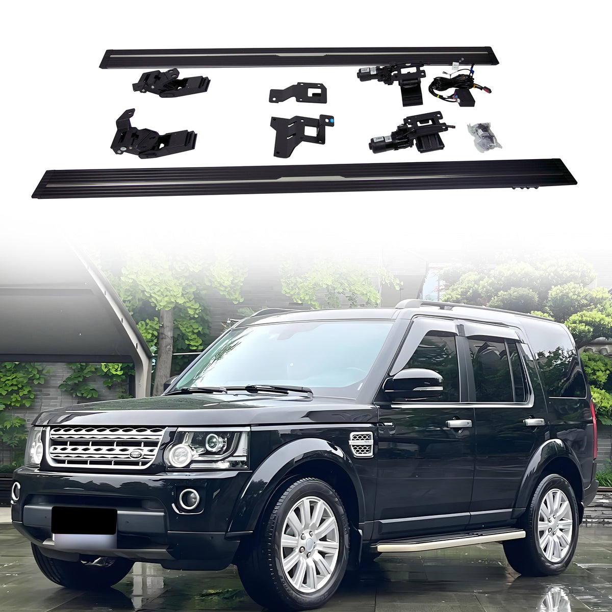 Deployable Electric Running Board Side Steps fit for Discovery 4 2010 2011 2012 2013 2014 2015 2016