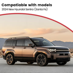 Deployable Electric Running Board Side Steps fit for HYUNDAI Santa Fe 2024