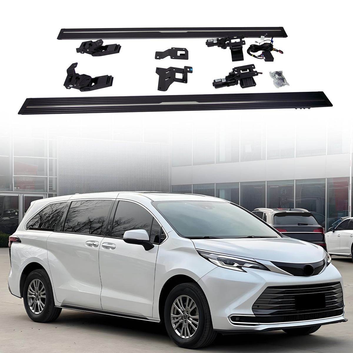 Deployable Electric Running Board Side Steps fit for TOYOTA SIENNA SWB 2022-2025