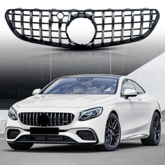 For 2014/2015/2016/2017/2018/2019/2020 W217 Pre-/Facelift S63 AMG GT Front Grille Grill
