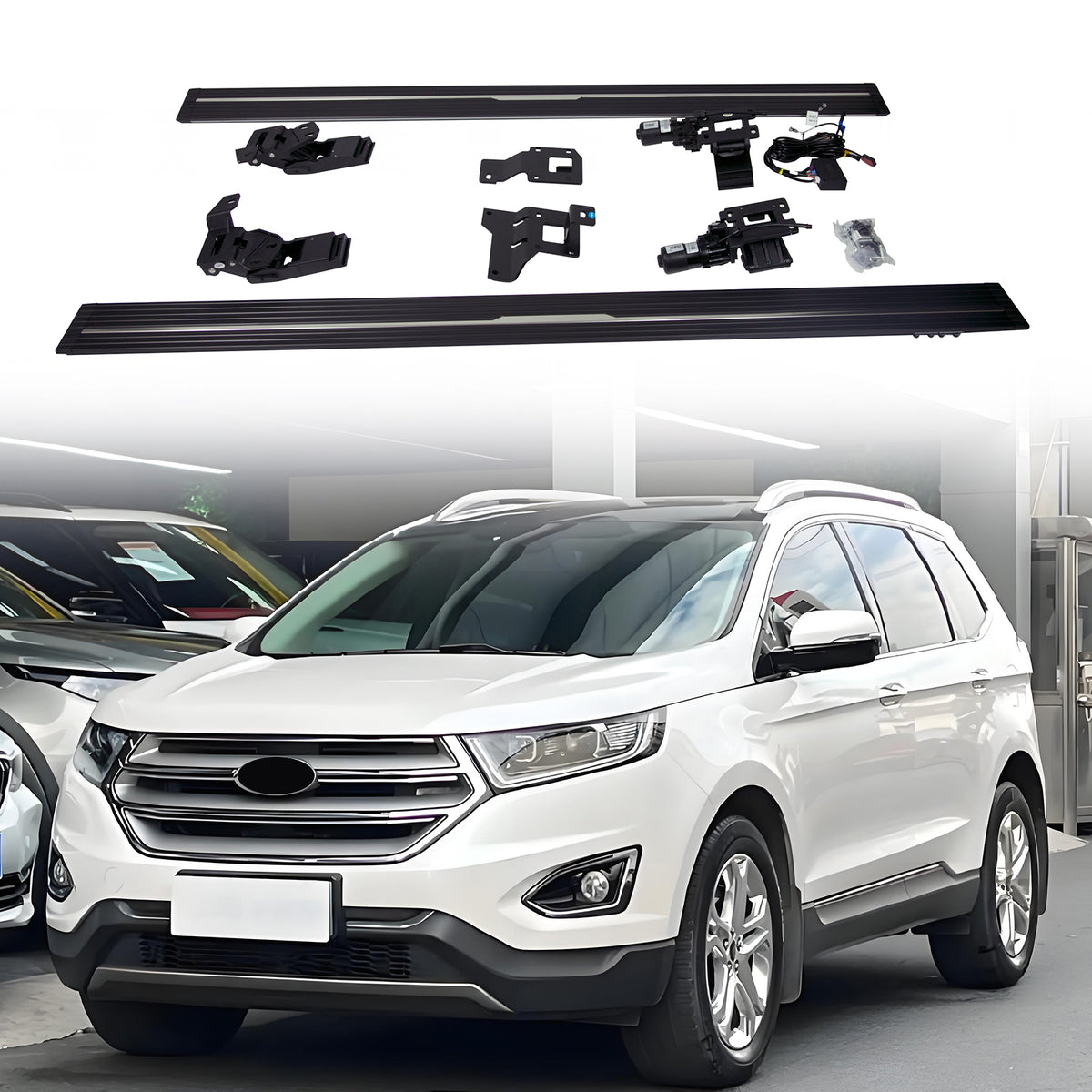 Deployable Electric Running Board Side Steps fit for FORD EDGE 2015-2018