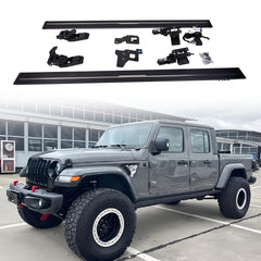 Deployable Electric Running Board Side Steps fit for JEEP GLADIATOR 2022 2023 with side skirt