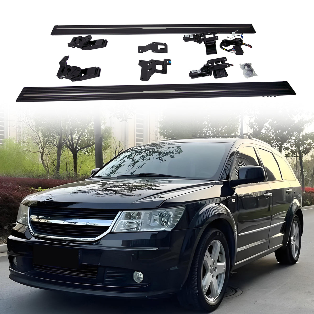 Deployable Electric Running Board Side Steps fit for DODGE RAM 1500 CREW CAB 2010 2011