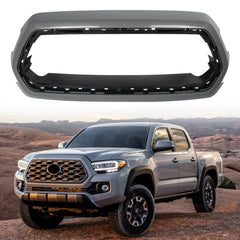 For Toyota Tacoma 2016/2017/2018/2019/2020/2021/2022/2023 Grill 1H5 Cement Grey Outer Frame Surround & Bracket