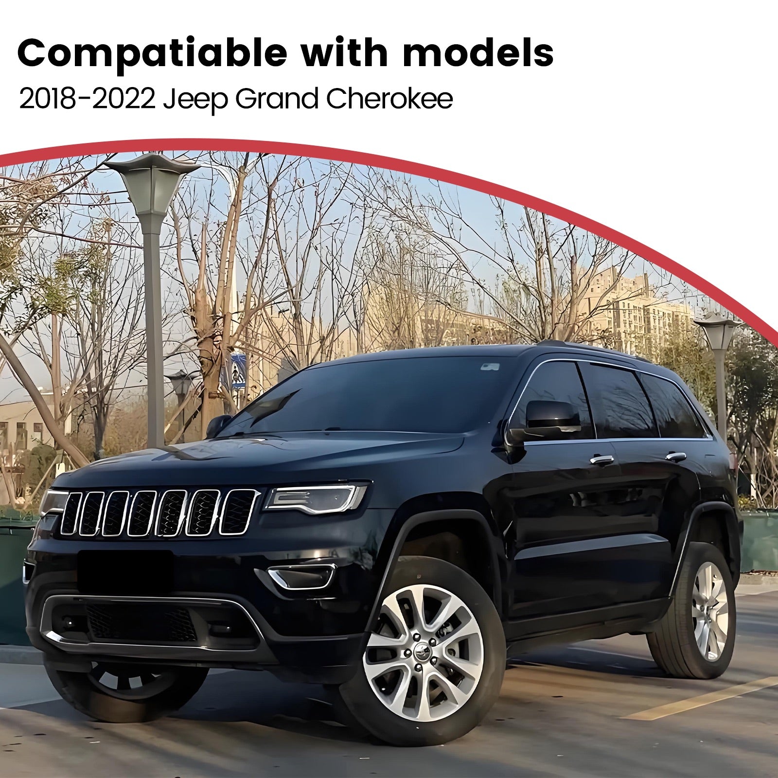Deployable Electric Running Board Side Steps fit for JEEP GRAND CHEROKEE 2018-2022