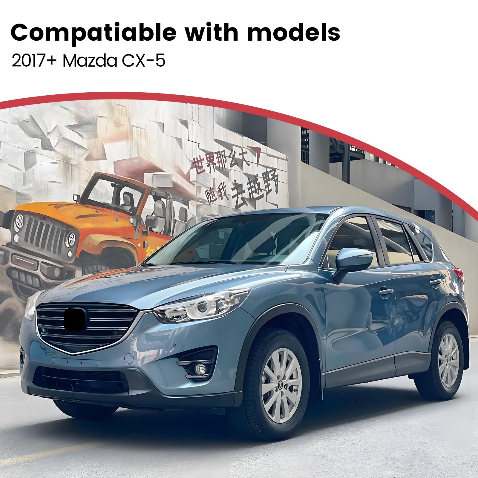 Deployable Electric Running Board Side Steps fit for MAZDA CX-5 2017-2025