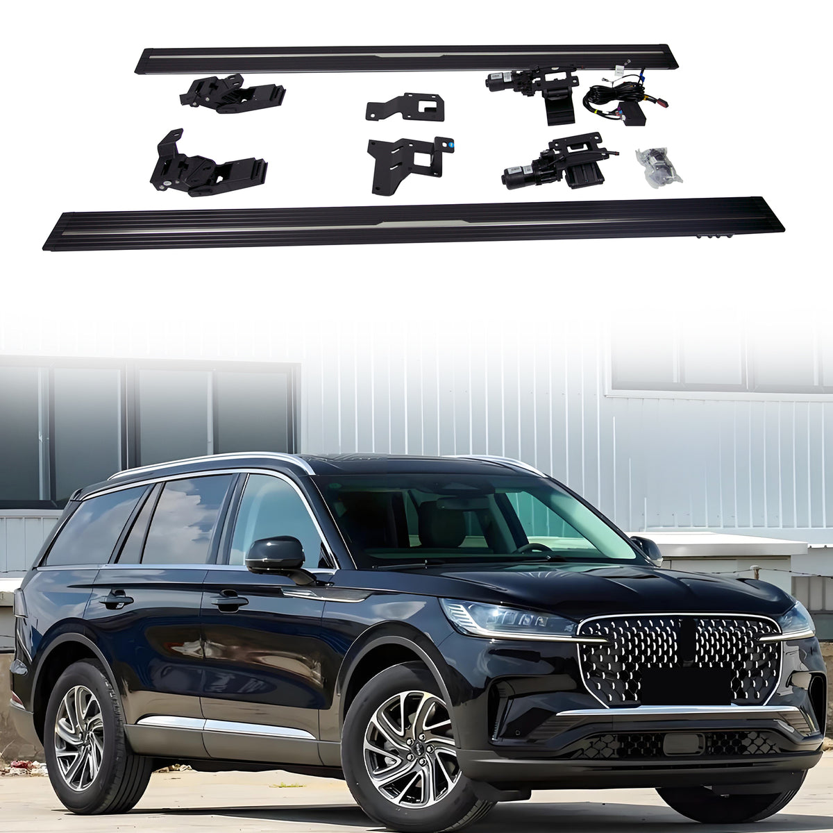 Deployable Electric Running Board Side Steps fit for LINCOLN AVIATOR 2024 2025