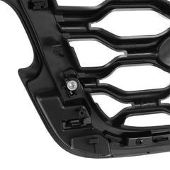 Front Bumper Grille Mesh Glossy Black For 2018-2023 Range Rover Velar