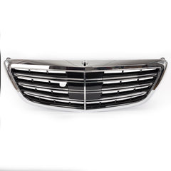 Fits For S-Class W222 2014/2015/2016/2017/2018/2019/2020 Chrome Front Bumper Grill