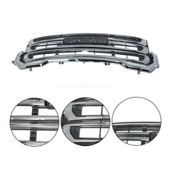 For 2020 2021 2022 2023 GMC Acadia Front Bumper Upper Grille Grill Chrome