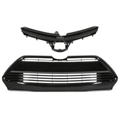 For Toyota Corolla L LE XLE CE 2017 2018 2019 Front Bumper Upper & Lower Grille