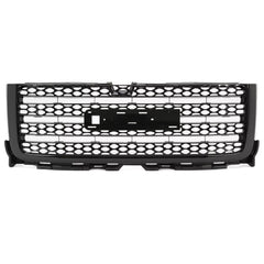 For GMC Sierra 2500 3500 HD 2011/2012/2013/2014 Front Bumper Upper Grille Grill Black