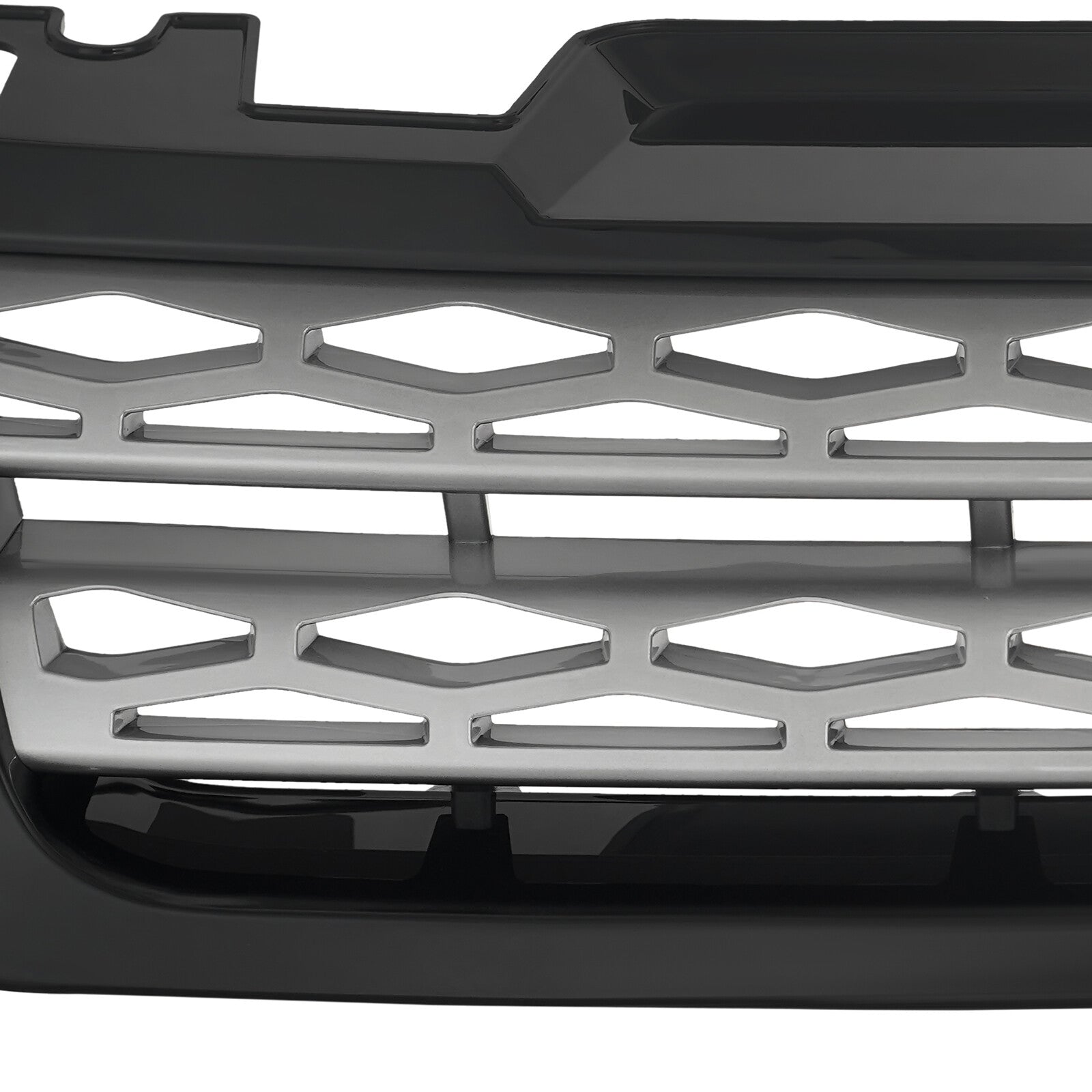 3PCS Front Bumper Upper Grille Set Fit 2014-2017 Land Rover Range Rover Sport