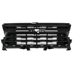 For 2021-2022 Chevrolet Colorado Upper Grille Bumper Grill W/ Gloss Black Trim