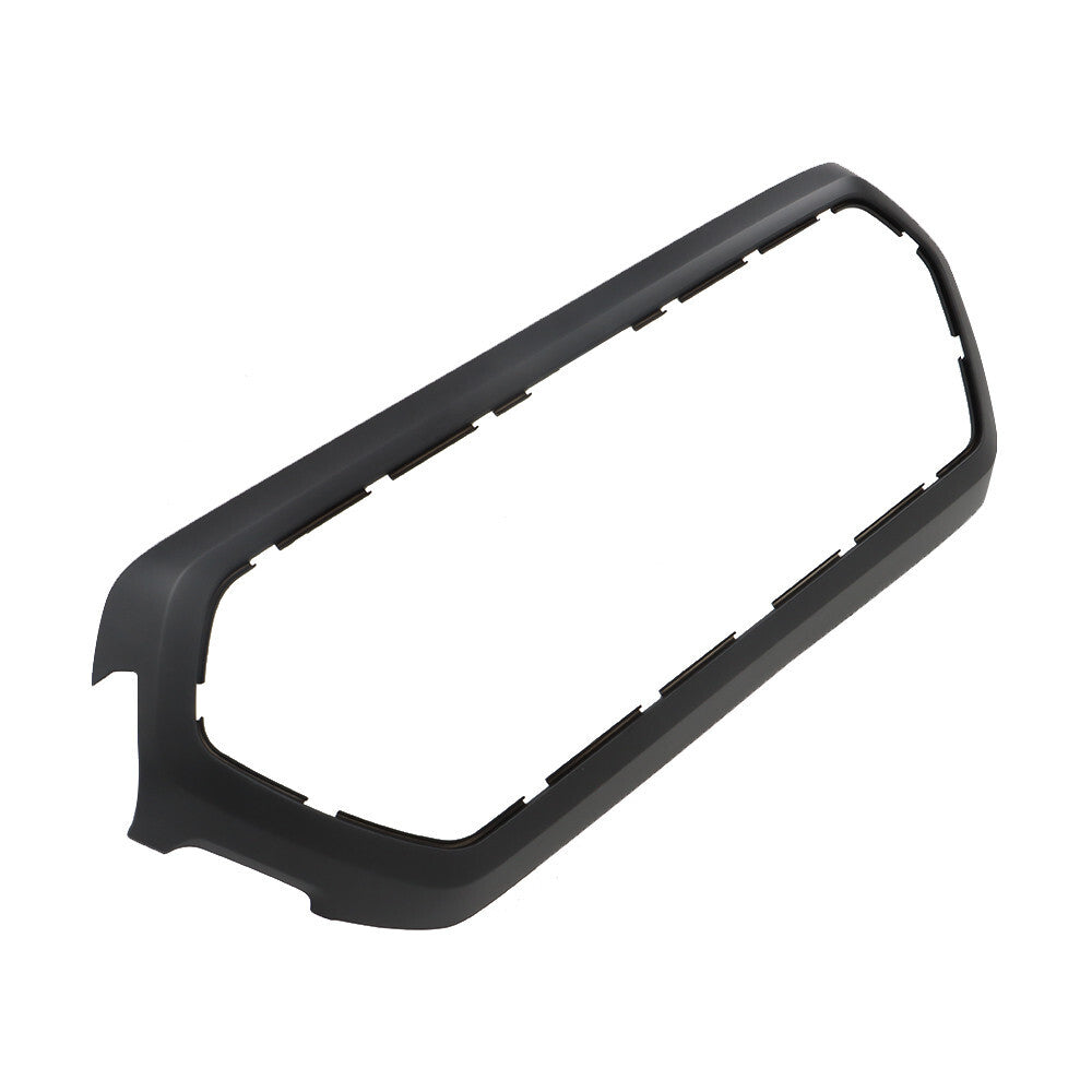 Front Upper Grille Outer Frame Surround Matte Black For 2016/2017/2018/2019/2020/2021/2022 Toyota Tacoma