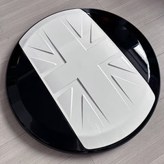 Spare Tire Cover Fits For Land Rover Defender 110 90 130 2020-2025 (Black&White)