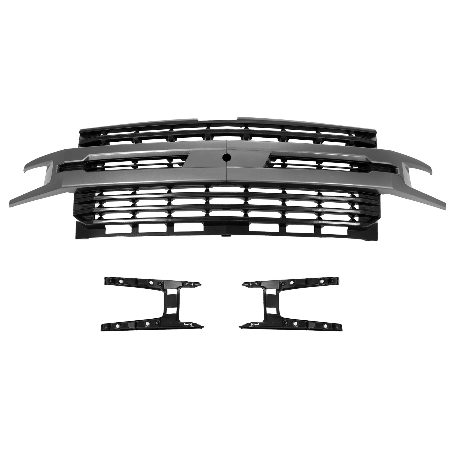 For Chevrolet Silverado 1500 2019 2020 2021 2022 Front Bumper Hood Upper Grille