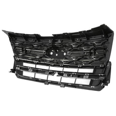 Front Bumper Upper Grille ABS Grill w/Chrome For Ford Explorer XLT 2018 2019
