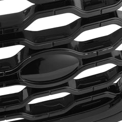 Front Bumper Grille Mesh Glossy Black For 2018-2023 Range Rover Velar