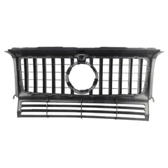GT Front Grille FIT For W463 G-CLASS 1990-2018 Chrome Black WITH CAMERA HOLE