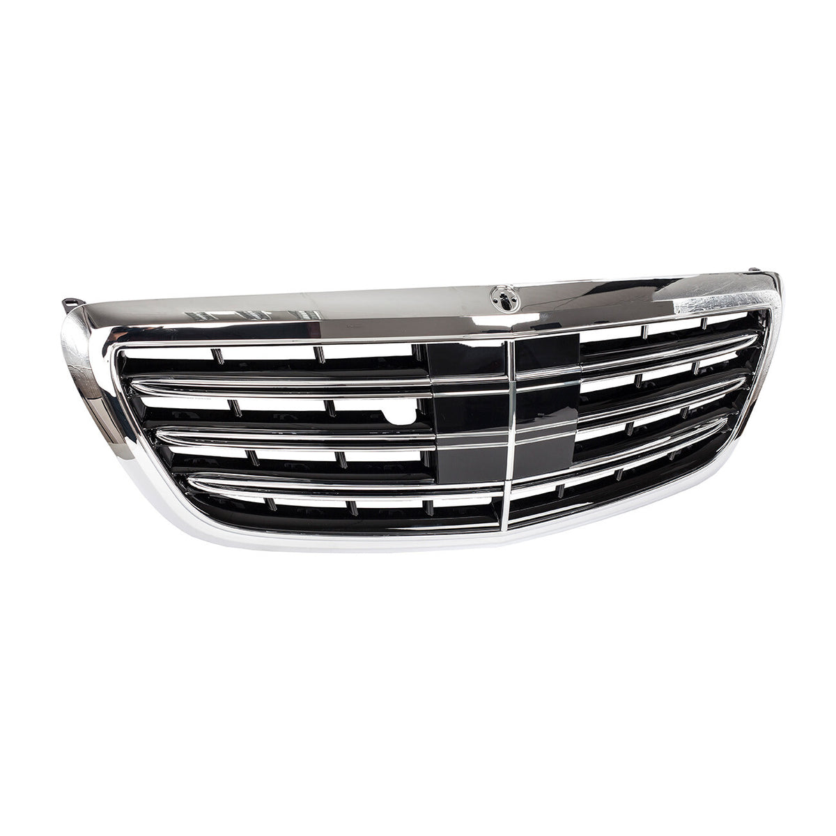 Fits For S-Class W222 2014/2015/2016/2017/2018/2019/2020 Chrome Front Bumper Grill