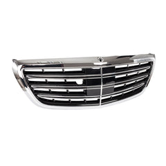 Fits For S-Class W222 2014/2015/2016/2017/2018/2019/2020 Chrome Front Bumper Grill