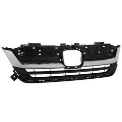 4PCS Front Bumper Grille For 2019/2020/2021/2022 Honda Pilot Grill w/ Chrome Molding Trim