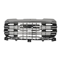For 2022/2023/2024 GMC Sierra 1500 AT4 Front Chrome Grille w/Camera Hole 84878064