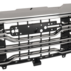 For 2022/2023/2024 GMC Sierra 1500 AT4 Front Chrome Grille w/Camera Hole 84878064