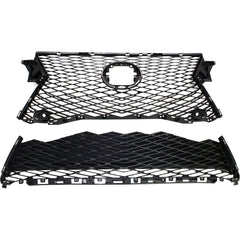 Grille Assembly Upper and Lower For 2016/2017/2018/2019 Lexus RX350 F Sport