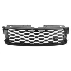 Front Grille Upper Grill Fit For Range Rover Vogue L405 2018/2019/2020/2021/2022 Glossy Black