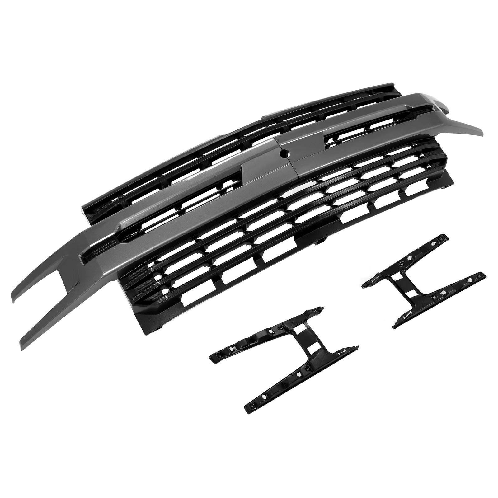 For Chevrolet Silverado 1500 2019 2020 2021 2022 Front Bumper Hood Upper Grille