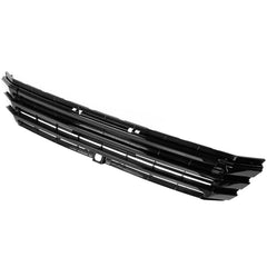 Front Upper and Lower Grille Grill For Toyota Highlander 2017/2018/2019 Gloss Black