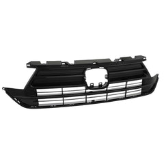 Front ABS Black Upper Grille Grill Chrome Molding For Honda Odyssey 2021/2022/2023