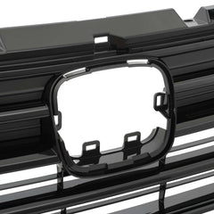 Front Upper Black Grille Grill Chrome Molding For Honda Odyssey 2021 2022 2023