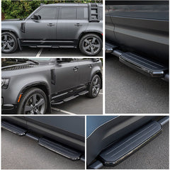 Side Steps Running Boards For Land Rover Defender 110 130 4-Doors 2020-2025